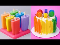 Best Rainbow Cake Recipes by Tasty Plus | Top Yummy Cake Decorating Ideas | Easy Cake Hacks