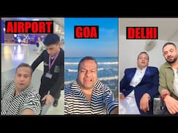 Deepak Kalal Spotted in a Wheelchair at Delhi Airport | Fukra Insaan Video Shoot