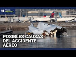 ¿Qué pudo causar el choque entre un avión y un helicóptero en Washington DC? Experto lo analiza