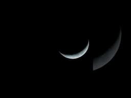 Crescent moon Venus Panasonic GH7 camera + 100-300mm II lens February 1, 2025