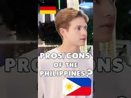 #Pros and #cons of the #Philippines #interview