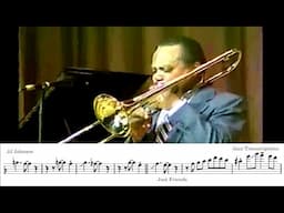 JJ Johnson 'Just Friends' Trombone Solo Transcription