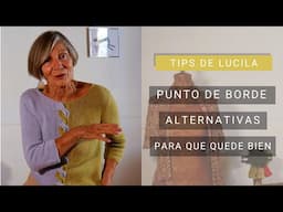 Alternativas si el punto de borde no te queda bien 👌 Tips de Lucila