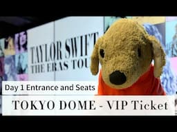 Taylor Swift The Eras Tour Tokyo Dome | Entrance and Seats Hunting | Tokyo Japan 🇯🇵 [4K]