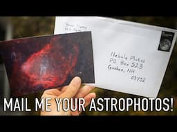 New in 2025: Mail me your astrophotos to see them on this channel!