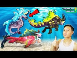 HACK TIỀN HUNGRY SHARK MUA VÀ TIẾN HOÁ HẾT CÁ MẬP CỔ ĐẠI NGỰA THẦN