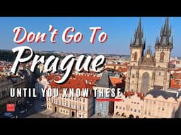 Know BEFORE You Go To Prague! 🇨🇿 The Ultimate First Time in Prague Travel Guide 2025