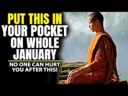 If you KEEP this in POCKET on January, your MONEY problems will end | Buddhist Teachings