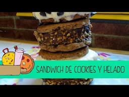 Sandwitchs de cookies y helado | Recetas de cocina | Cocina de Martina