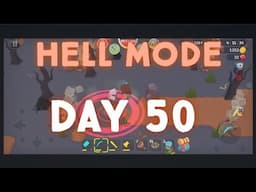 Hell Mode Day 48-50 | Mine Survival | I finally got to see the Meteors