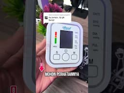 Wajib Punya! Tensi Darah Bisa Bicara 😱 Tensimeter Digital Murah Bisa Ngomong Bahasa Indonesia.