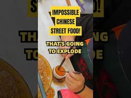 This Chinese Street Food Defies Physics #china #streetfood