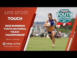 U18 Girls | Manawatu v Bay of Plenty | 2025 Bunnings Youth National Touch Championship