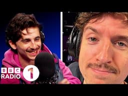 "Get on with it!" Timothée Chalamet & Edward Norton on A Complete Unknown (and Greg James's tache)