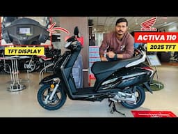 2025 All New Honda Activa TFT Display Review 💥| 6 New Updates| Activa 7G? | Price