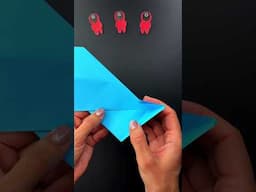 EASY A4 NO CUTS Squid Game DDAKJI flip toy origami 🟥🟦