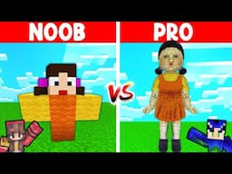 NOOB vs PRO: I Cheated In SQUID GAMES 2 Build Challenge 😱 Minecraft