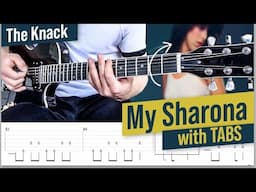 🎸 How to play MY SHARONA [The Knack] - Guitar Lesson | Tab / Tutorial / Cover