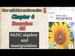 Exercise 4C D1|Oxford mathematics D1|Basic level Exercise 4c D1|Book 1 math olevels 1