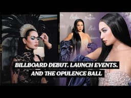 Billboard Debut, Launch Events & the Opulence Ball 🎃✨ | Nicole Andersson