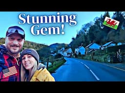 Americans TRAVELING through South WALES (Cymru) || Village - Driving (UK Vlog)