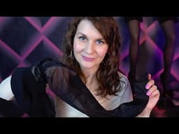 Pantyhose Review ASMR Saleswoman Roleplay for Relaxation