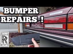 I'm going to repair the DAMAGED REAR BUMPER SIDE MOULDING on my Rolls-Royce Silver Spirit III. Ep.28