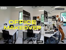 Quick + Easy Small Office Makeover (Shared Coworking Space Transformation)