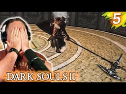 His Reach Leaves Almost NO ROOM! (Dragonrider) | Lets Play Dark Souls II [Part 5]