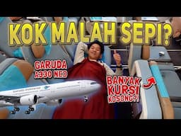 KEREN🤩⁉️ Naik GARUDA Kelas Ekonomi rasa BISNIS✈️ Akhirnya Kesampaian Cobain A330NEO GARUDA INDONESIA