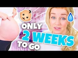 2 WEEKS UNTIL BABY!  |  Pregnancy update, health issues, baby's face!