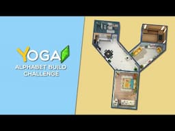 Letra Y de Yoga 🌿 Sims 4 Alphabet Build Challenge