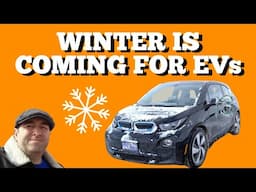 Are Electric Vehicles Useless in Winter? the BMW i3 Example.