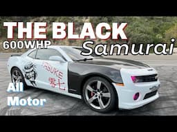 600 WHP All Motor 418 Stroker 2011 Camaro SS - The Black Samurai