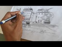 Master joseph zbukvic l pencil sketch l practice work l learning from Master Joseph zbukvic