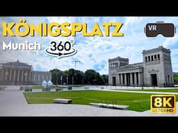 Munich VR 360 | Königsplatz | Travel 360 VR video [8K]