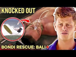 Young Surfer Falls Unconscious Mid-Surf! | Bondi Rescue: Bali - S1 E5 (FULL EPISODE)