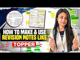 Make Notes that You Can Rely on During Exams😎| Revise Faster, Study Better 📚