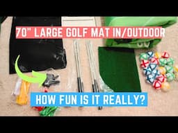 Is a 70" Golf Mat Worth It?