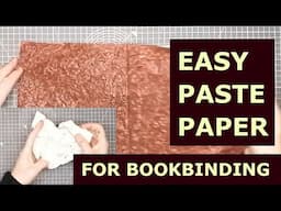 Easy Paste Paper for Bookbinding