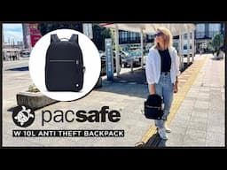 Pacsafe W Backpack Review - So Many Great Features!