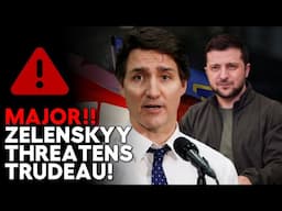 Zelenskyy JUST TURNED ON Trudeau After KICKING OUT Ukrainians!