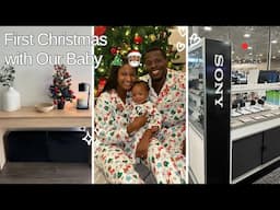 1st Christmas With Our Baby 🎄🎅🏾❤️| Mini Reset , Xmas Spirit & New Camera Lens