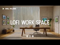 Chill Lofi Workspace 💻 Lofi Deep Focus Work/Study Concentration [chill lo-fi hip hop beats]