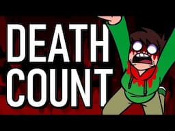 Which Eddsworld character has DIED the most?