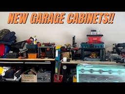 FIRST PART OF MY GARAGE RENOVATION PROJECT || STORAGE CABINETS FOR MY WORKSHOP