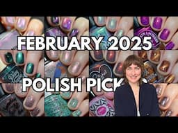 February 2025 Polish Pickup PPU nail polish swatches | Folklore and Fables theme