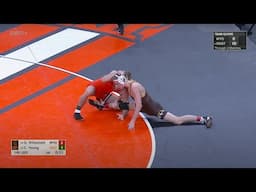 149lbs Gabe Willochell (Wyoming) vs Carter Young (Oklahoma State)