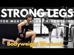 Build EXPLOSIVE Leg Power for Muay Thai Without Equipment!