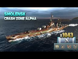 Cruiser Smolensk with friend - World of Warships